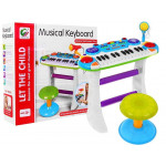 Detské modré piano – 24 klávesov